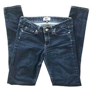 Paige Peg Skinny Dark wash Jeans